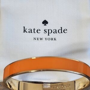 Kate Spade Orange Bangle Bracelet